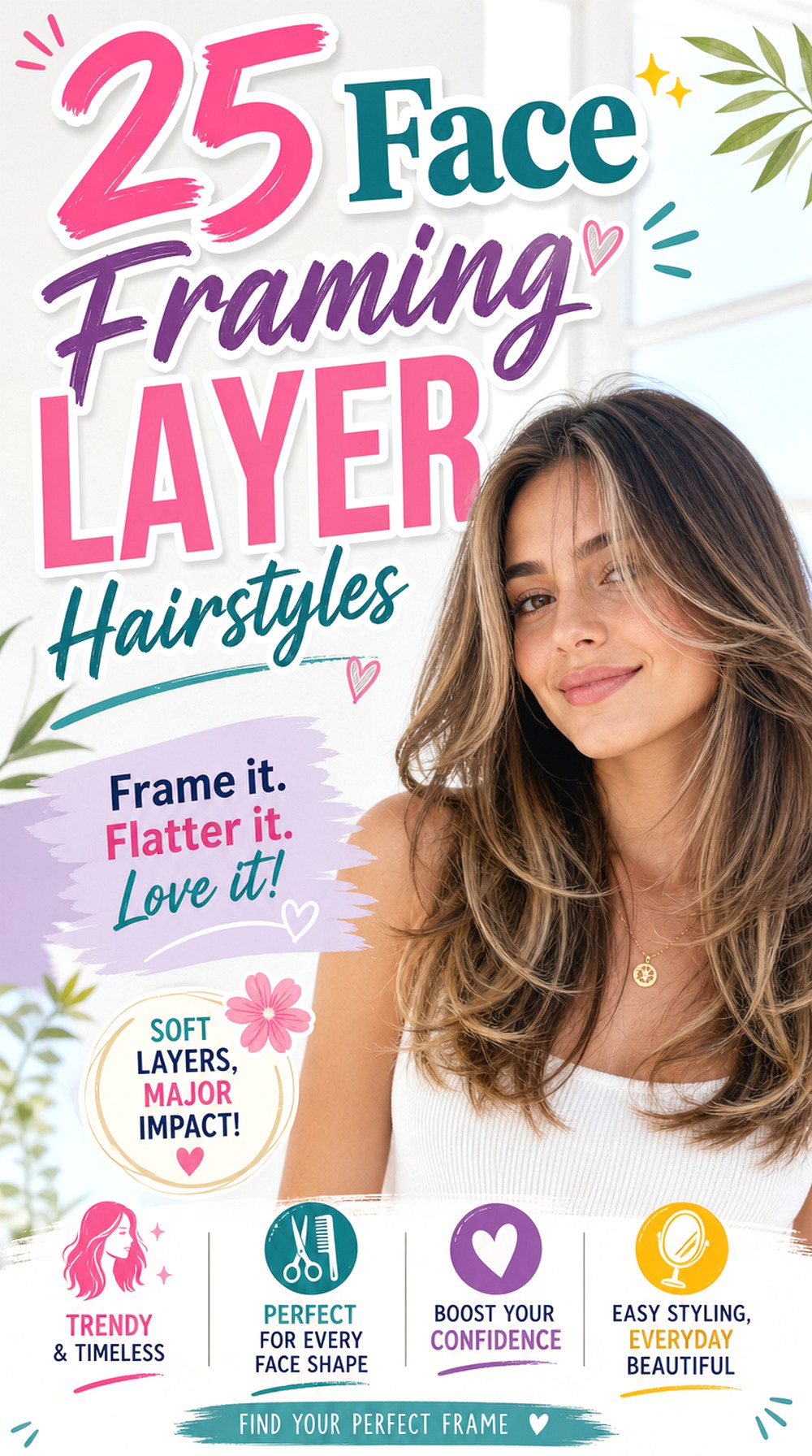 Face Framing Layer Hairstyles