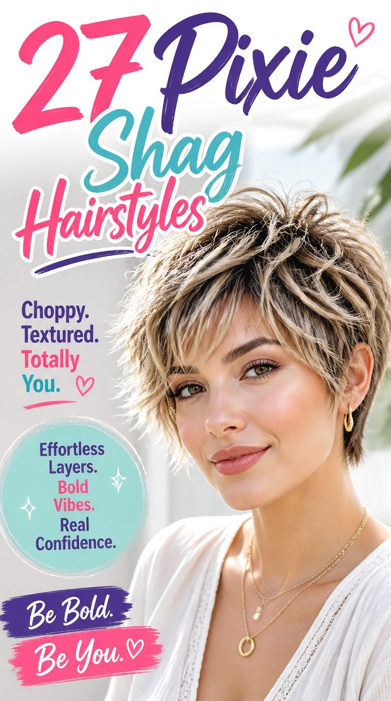 Pixie Shag Hairstyles