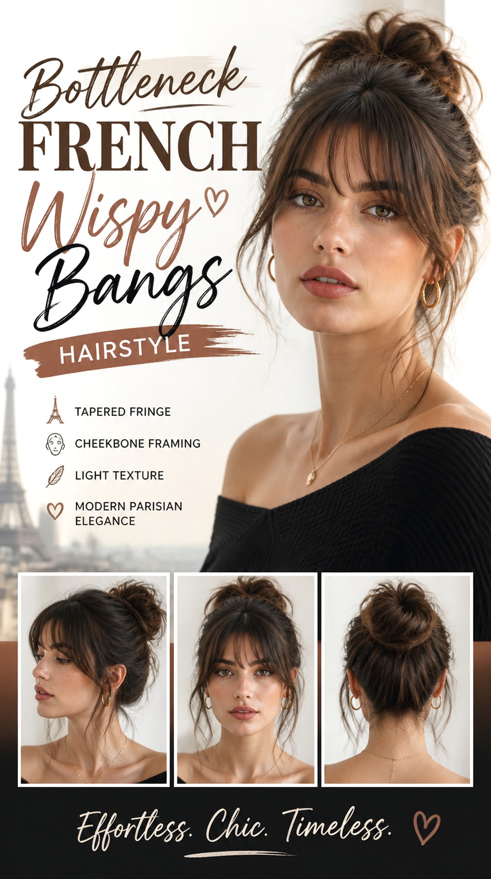 Bottleneck French Wispy Bangs