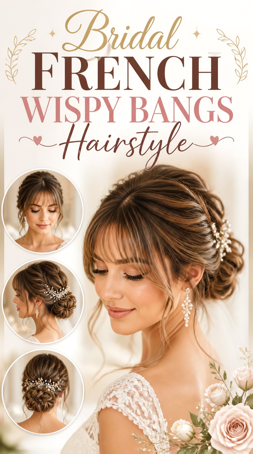 Bridal French Wispy Bangs