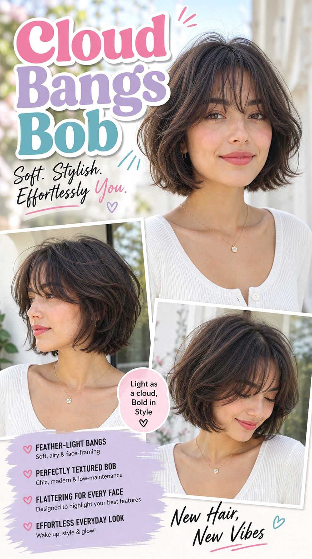Cloud Bangs Bob