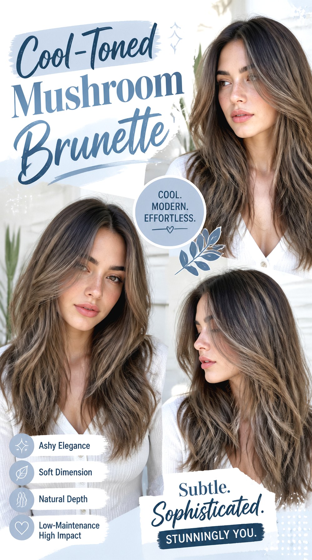 Cool-Toned Mushroom Brunette