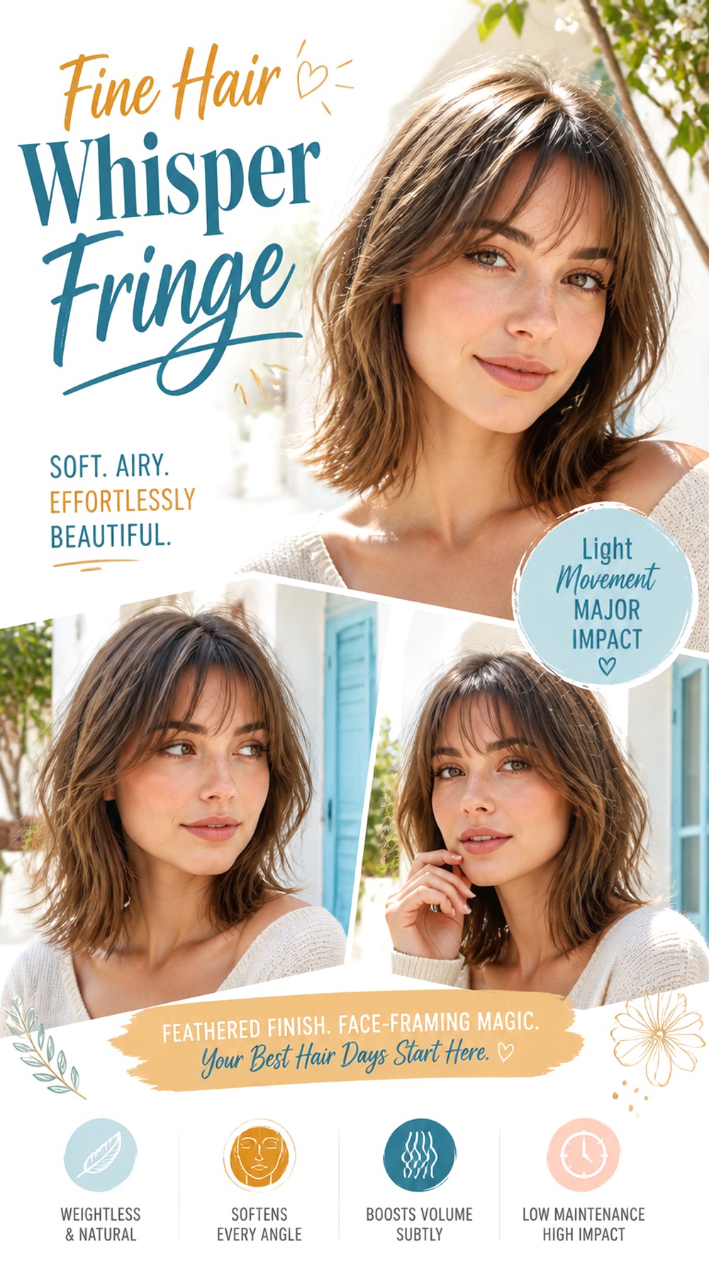 Fine Hair Whisper Fringe