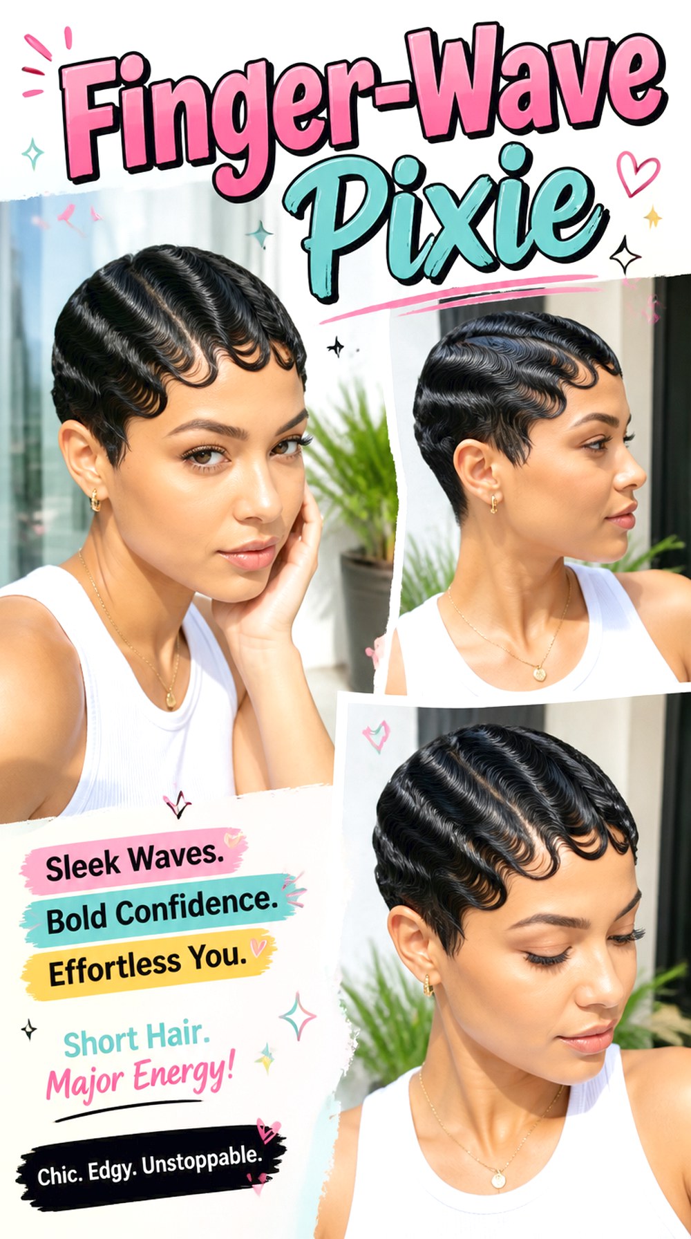 Finger-Wave Pixie