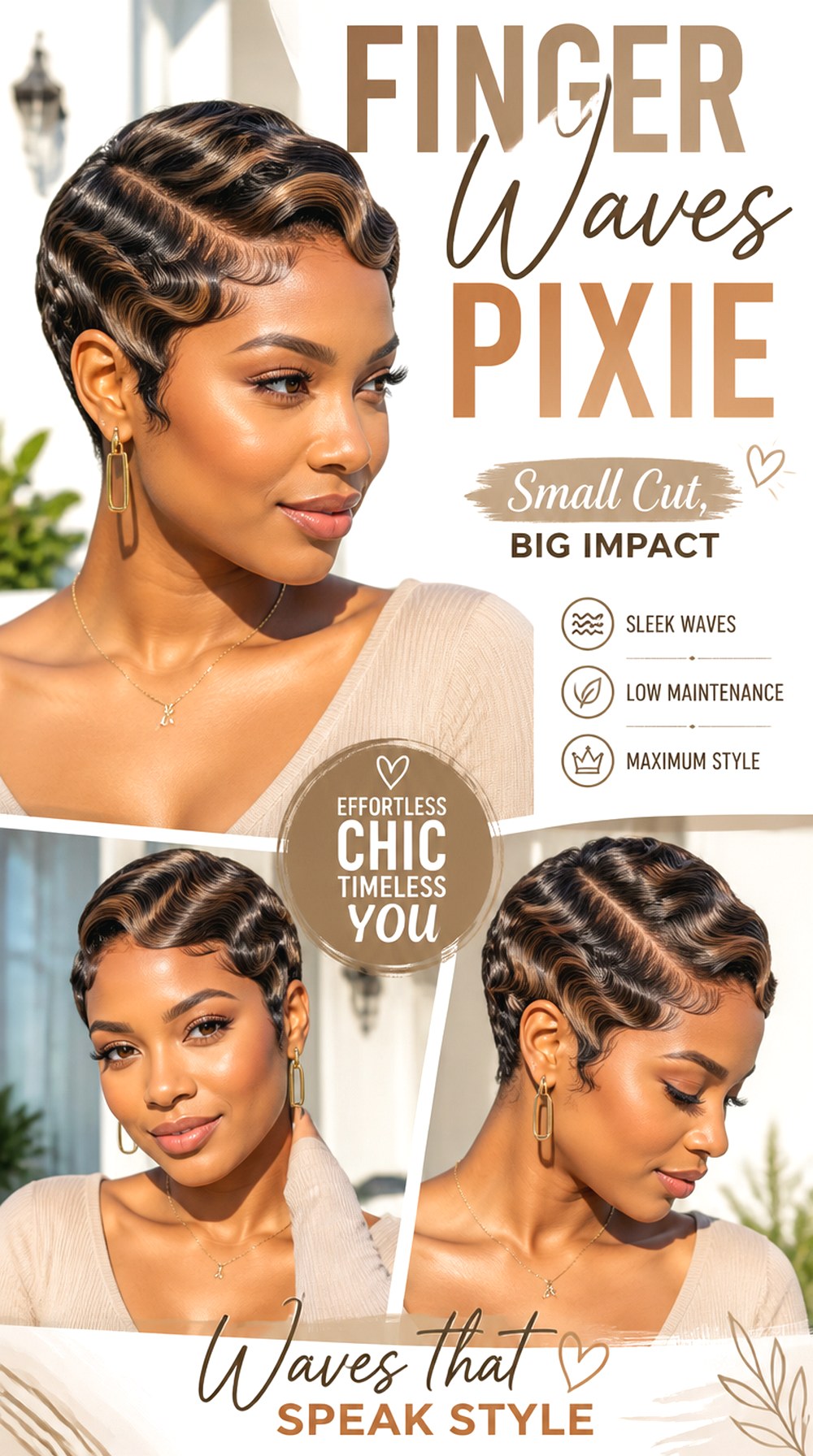 Finger Waves Pixie
