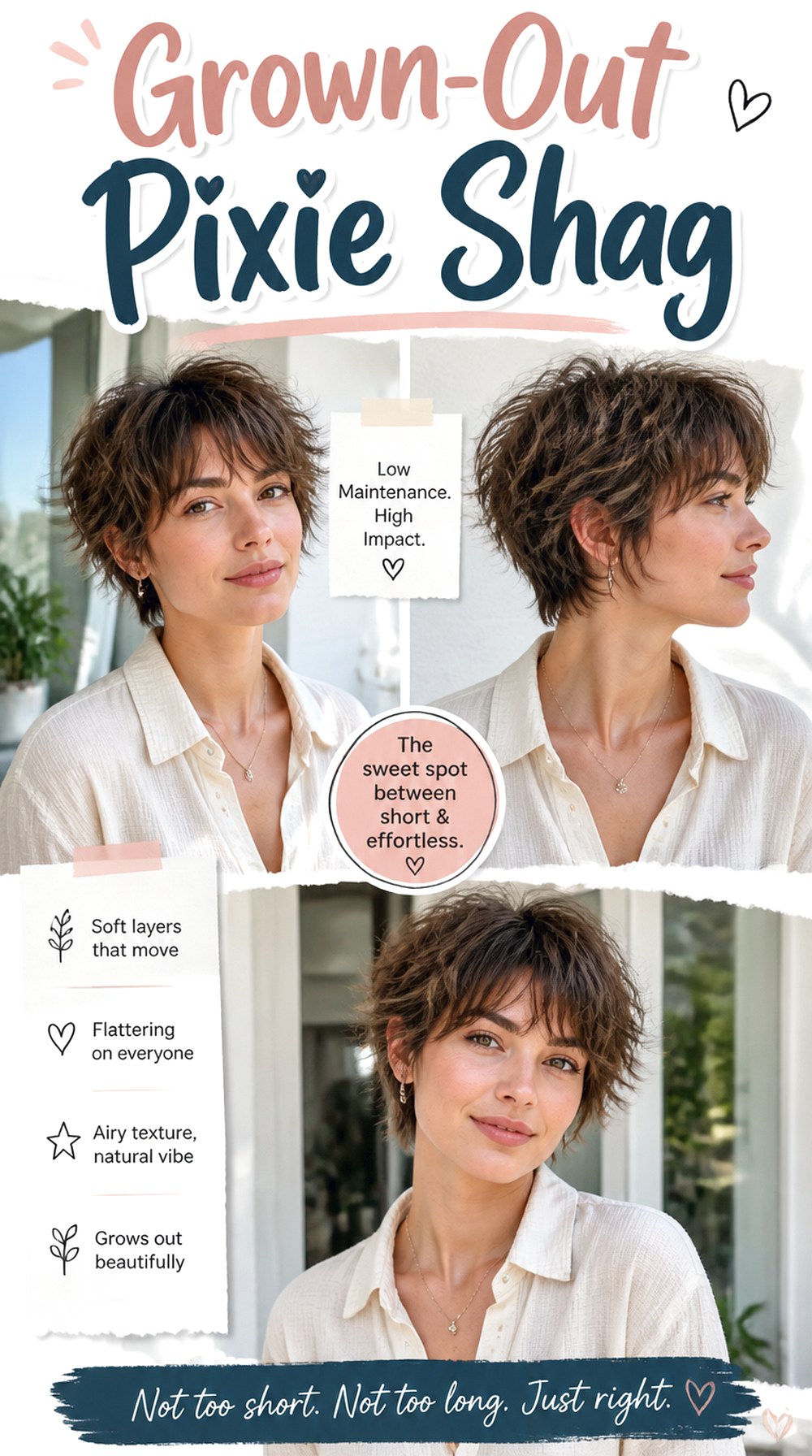 Grown-Out Pixie Shag