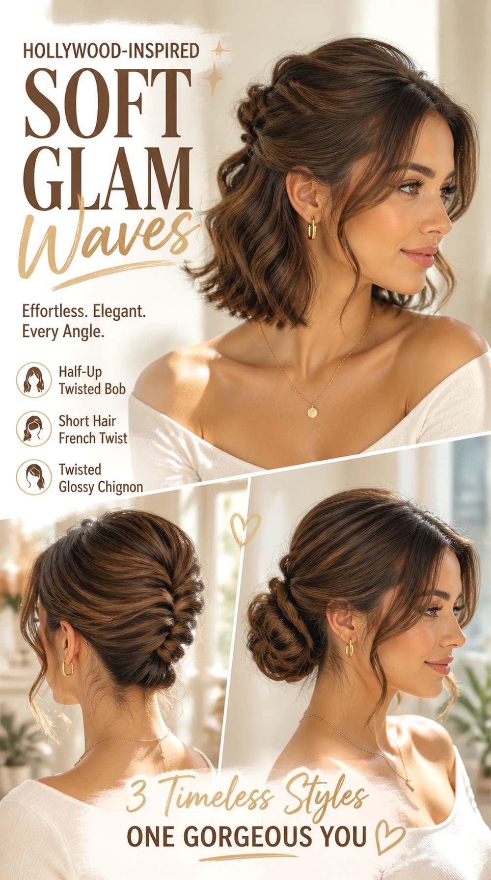 Hollywood-Inspired Soft Glam Waves