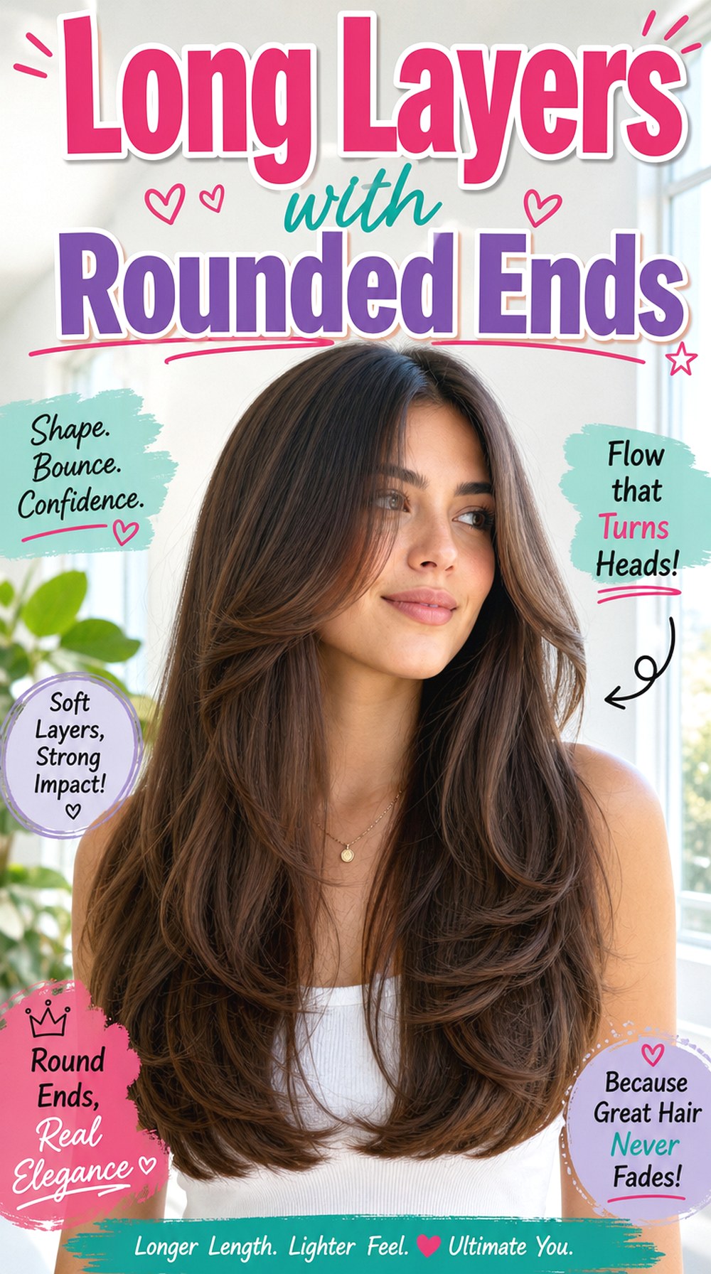 Long Layers with Rounded Ends