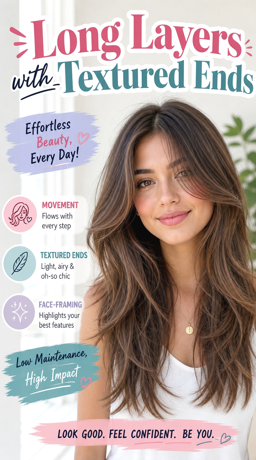 Long Layers with Textured Ends