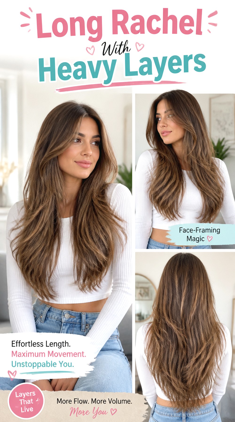 Long Rachel With Heavy Layers