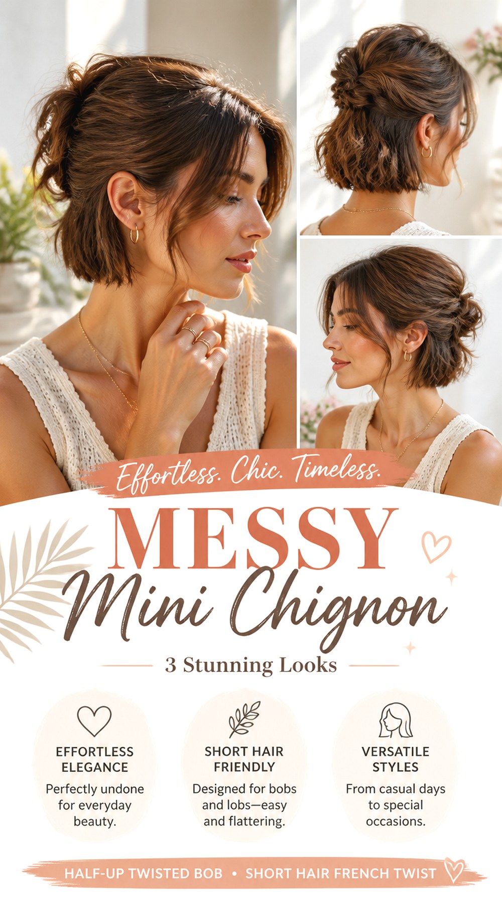 Messy Mini Chignon