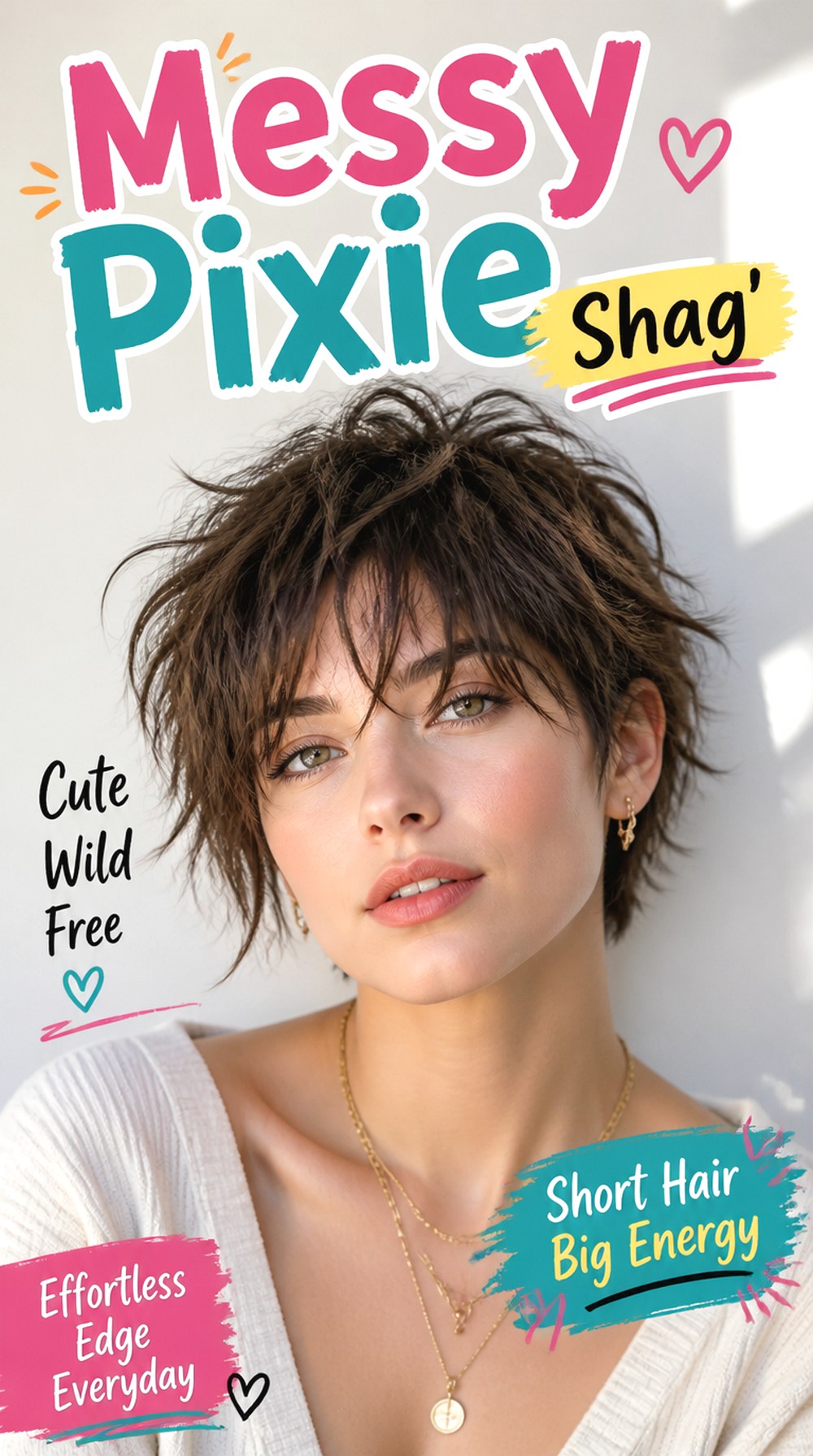Messy Pixie Shag