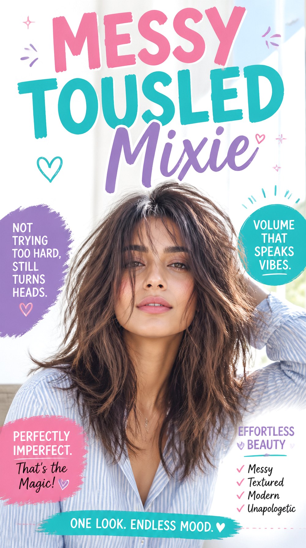 Messy Tousled Mixie