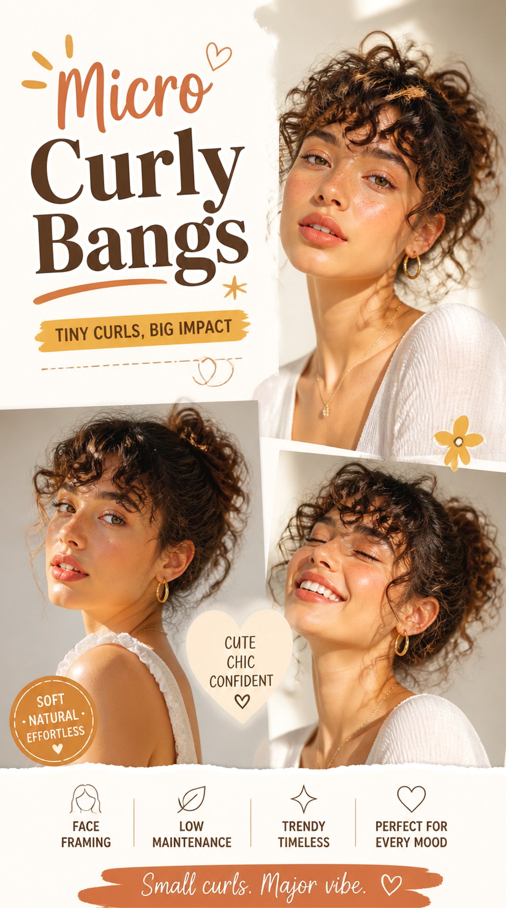 Micro Curly Bangs