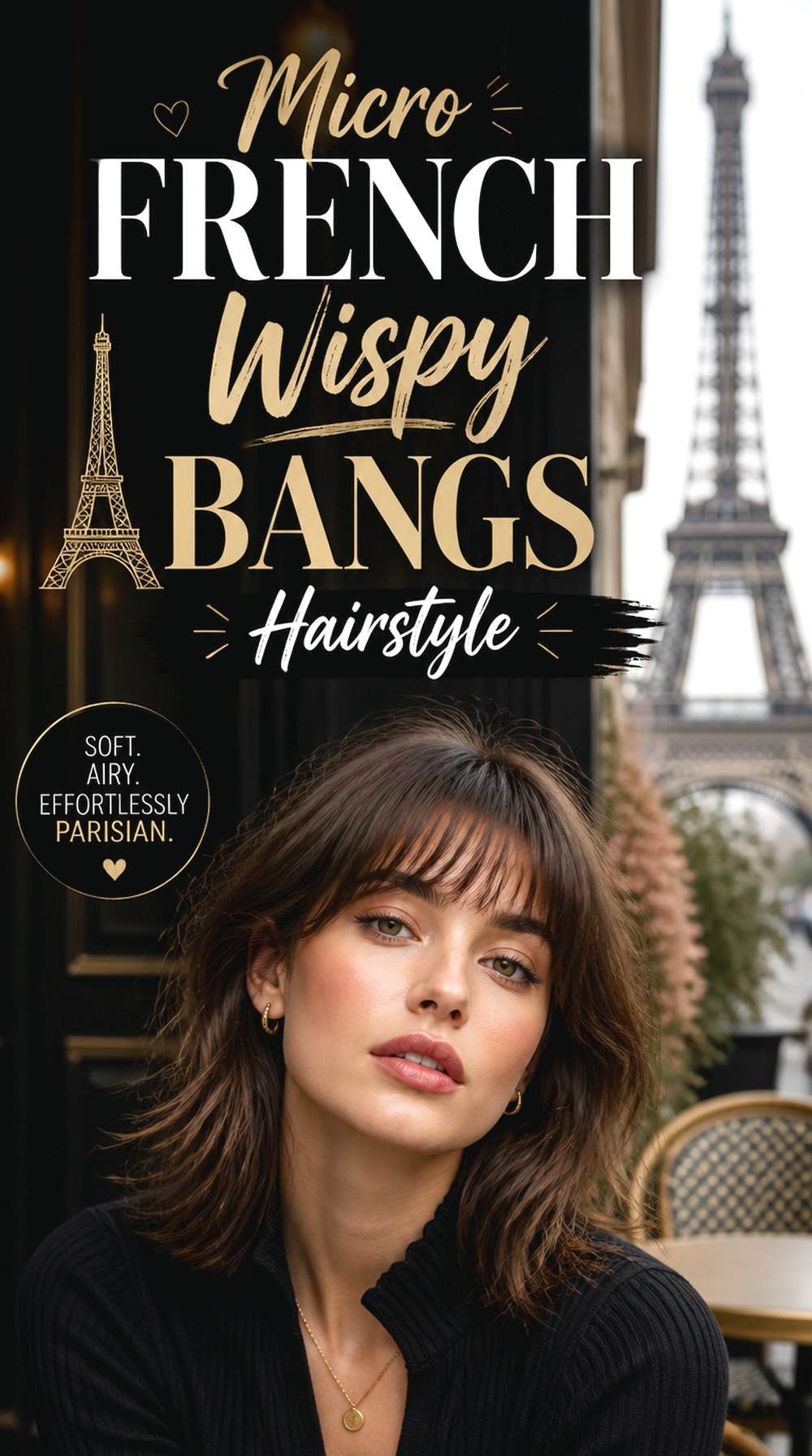 Micro French Wispy Bangs