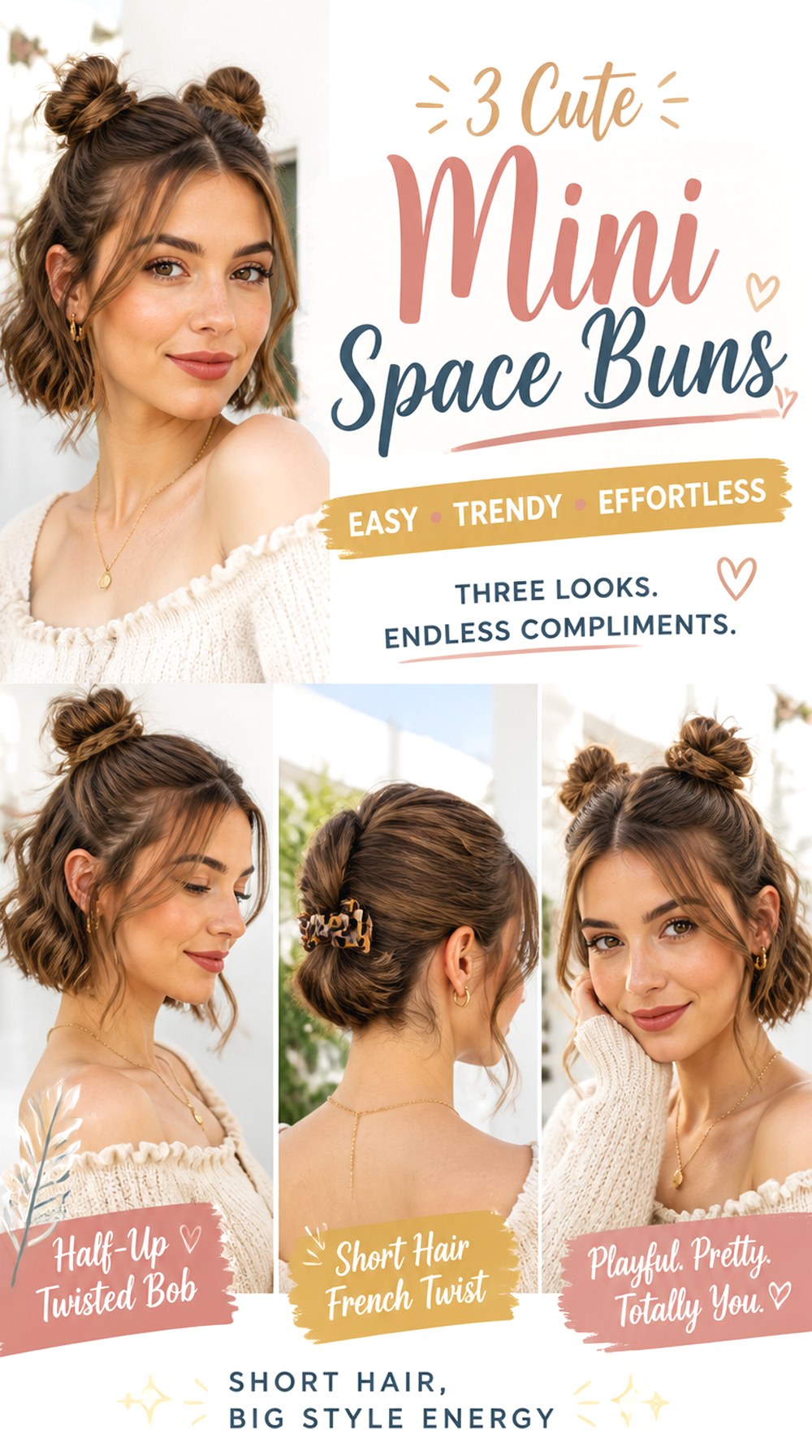 Mini Space Buns