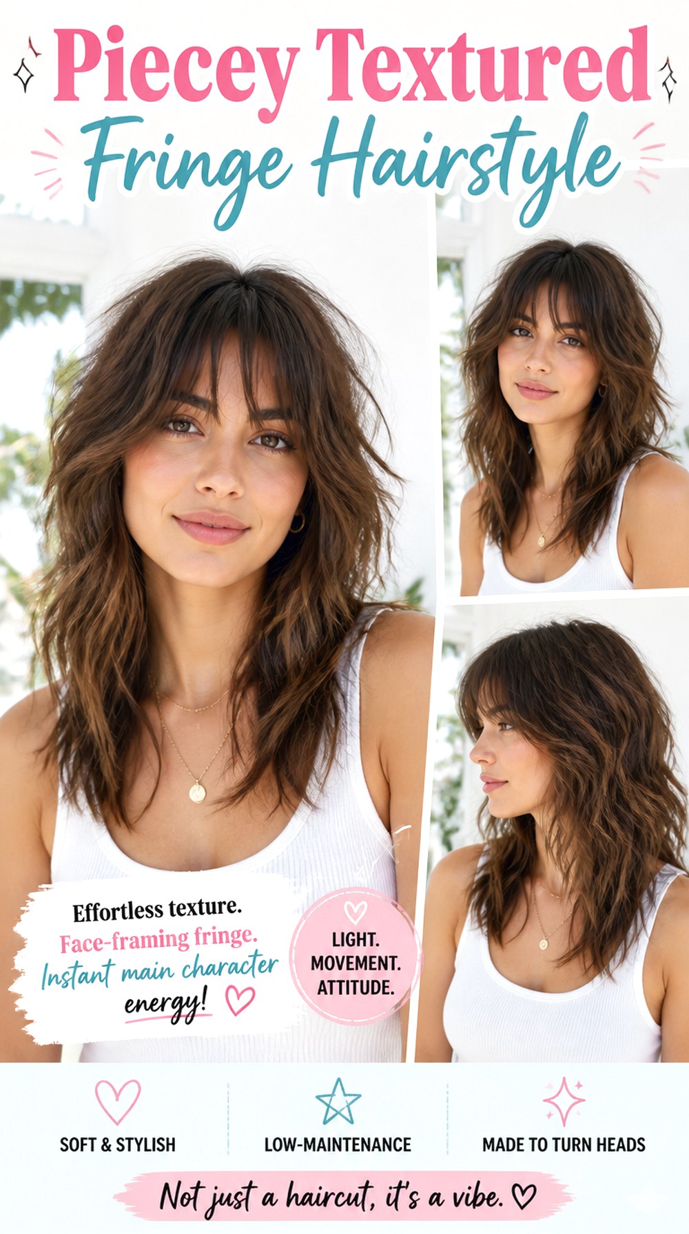 Piecey Textured Fringe