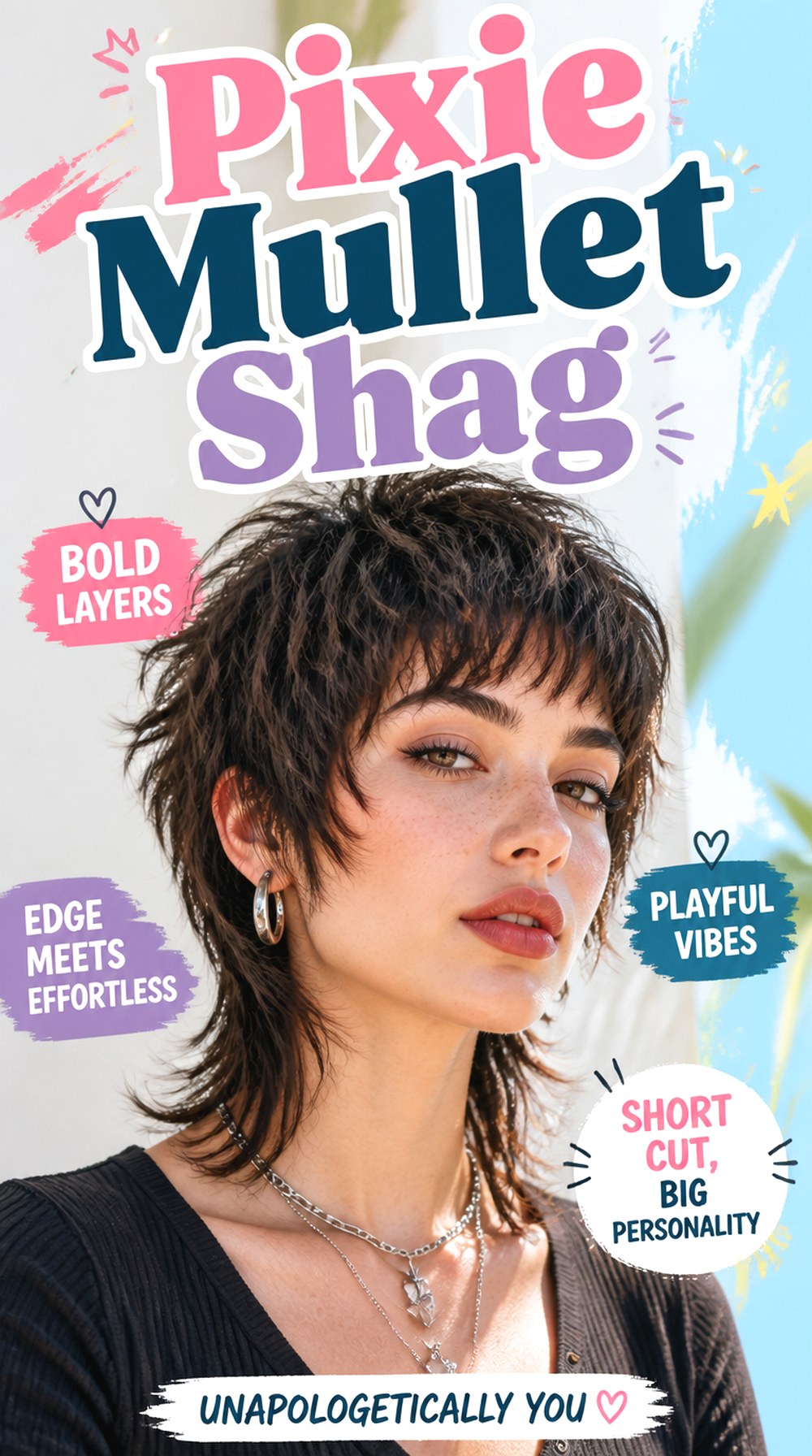 Pixie Mullet Shag