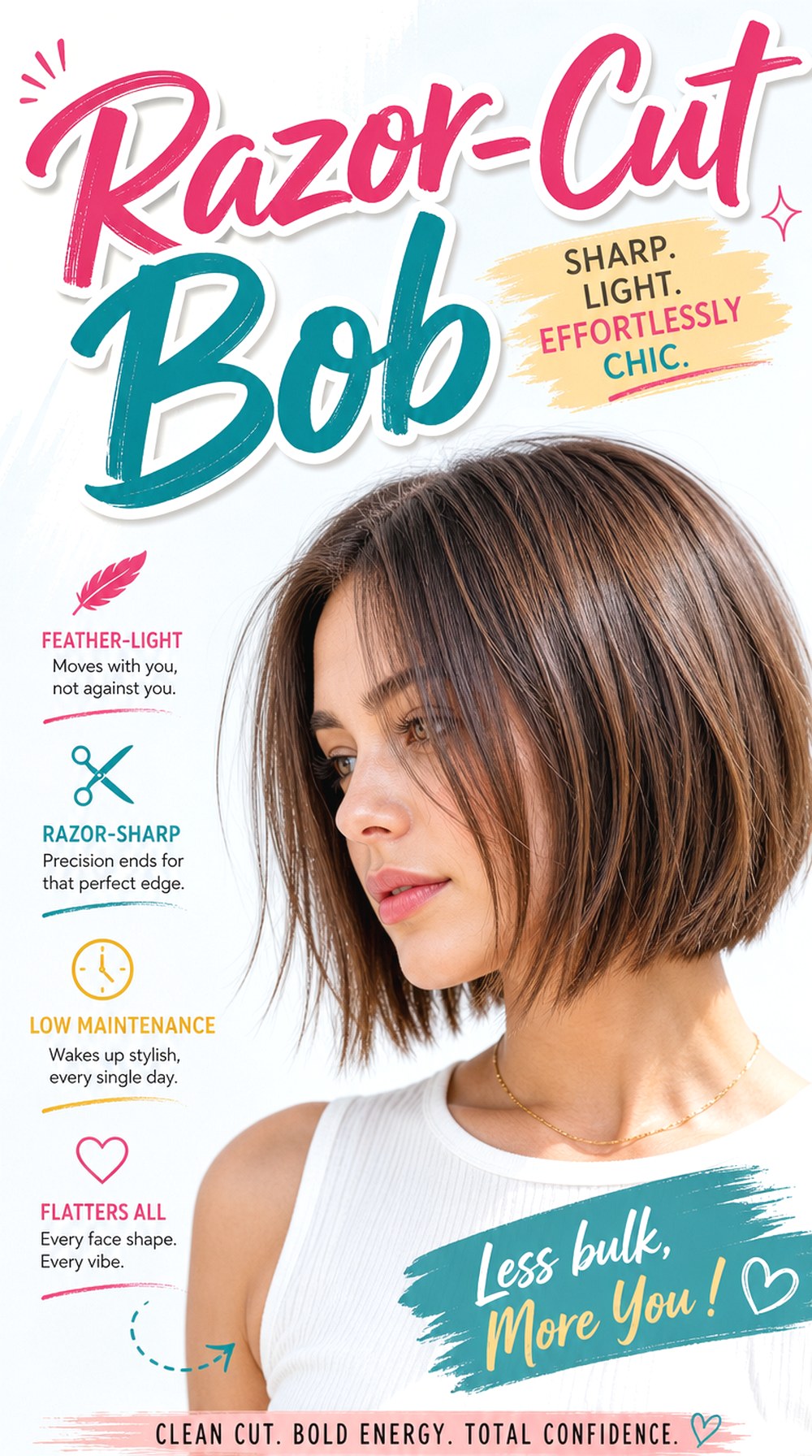 Razor-Cut Bob