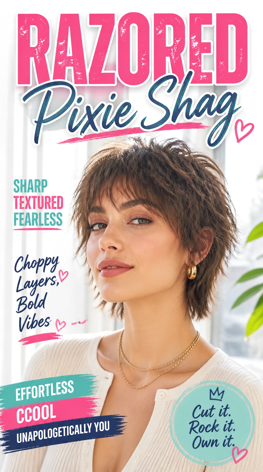Razored Pixie Shag