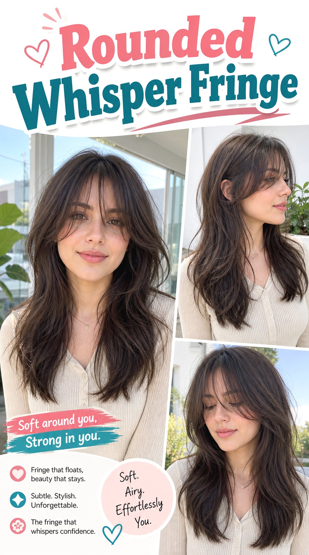 Rounded Whisper Fringe