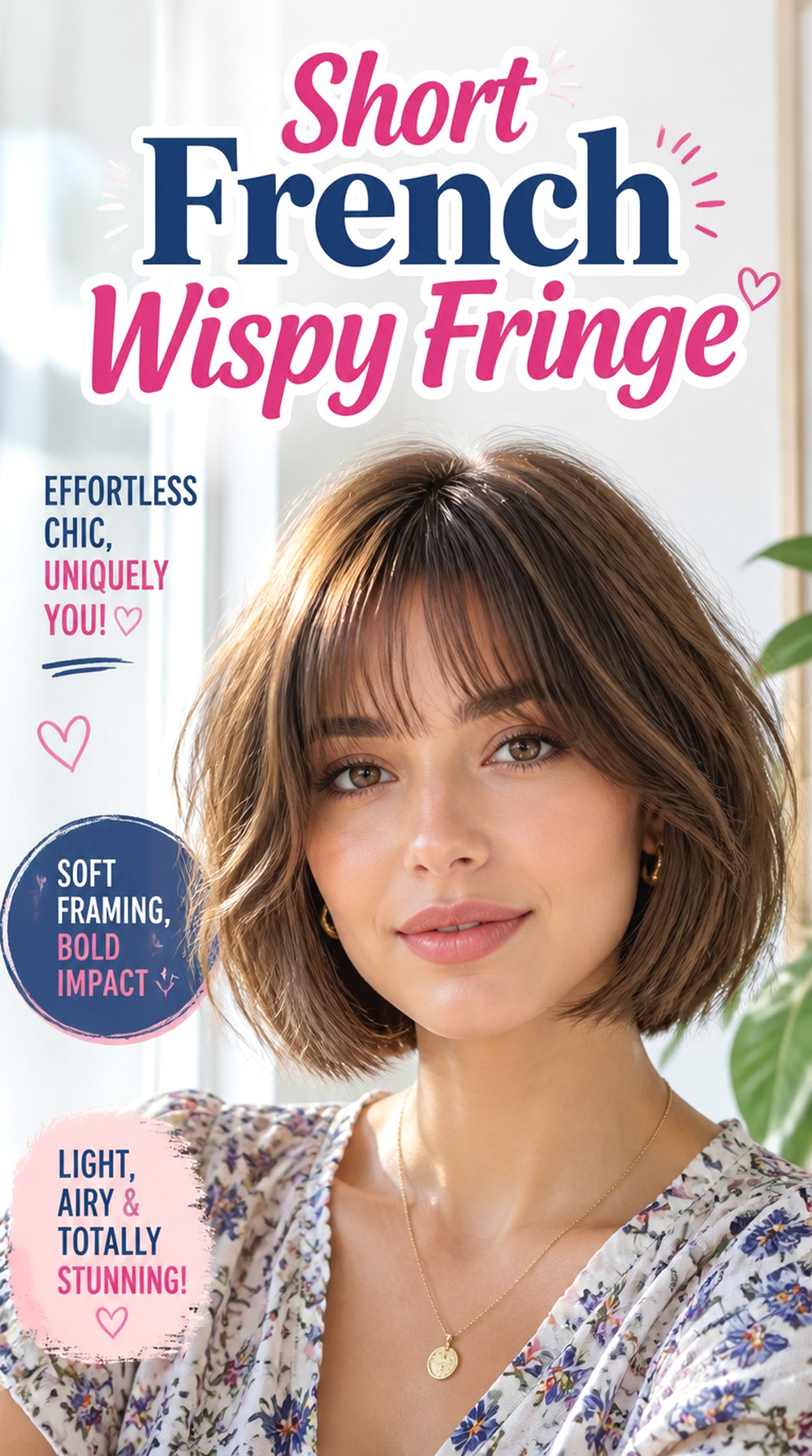 Short French Wispy Fringe