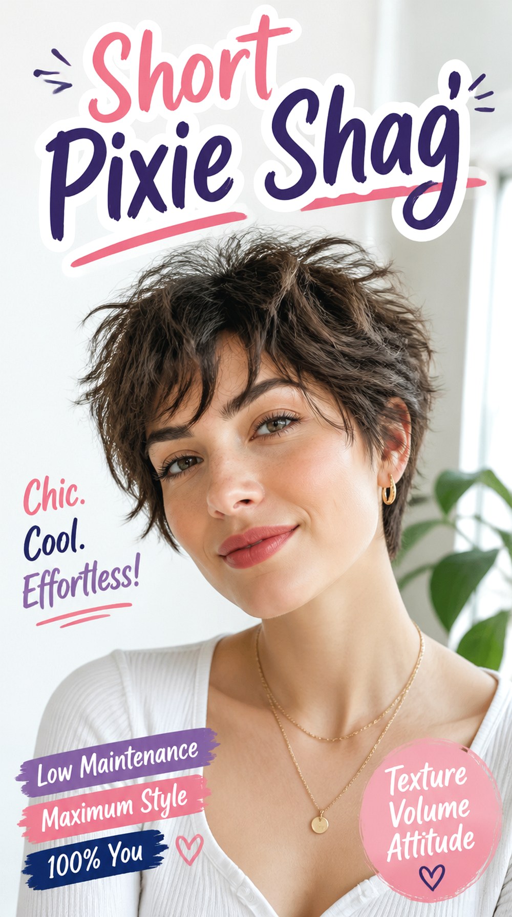 Short Pixie Shag