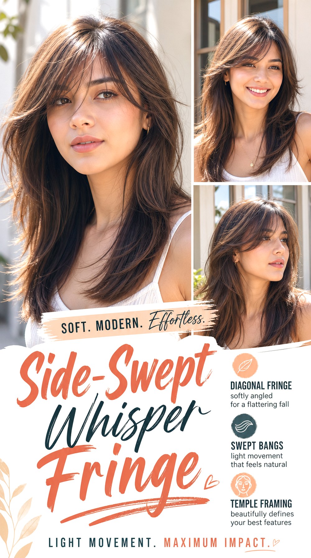 Side-Swept Whisper Fringe