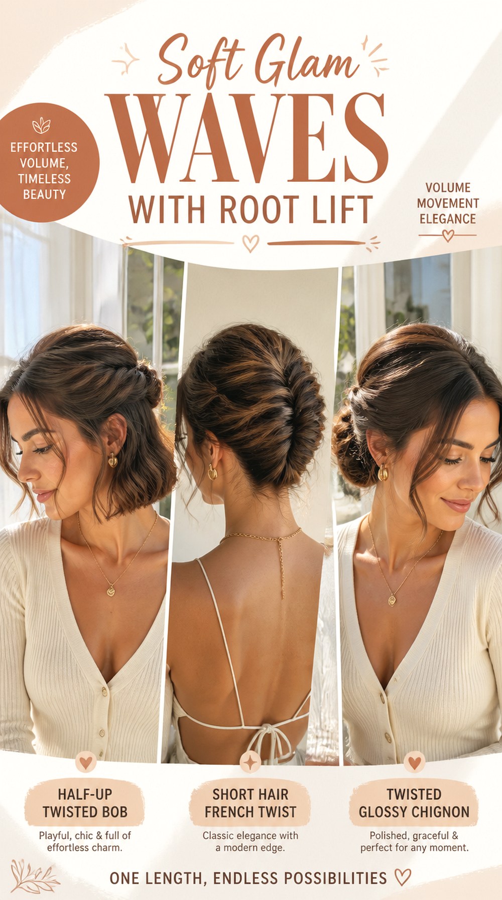 Soft Glam Waves With Root Lift