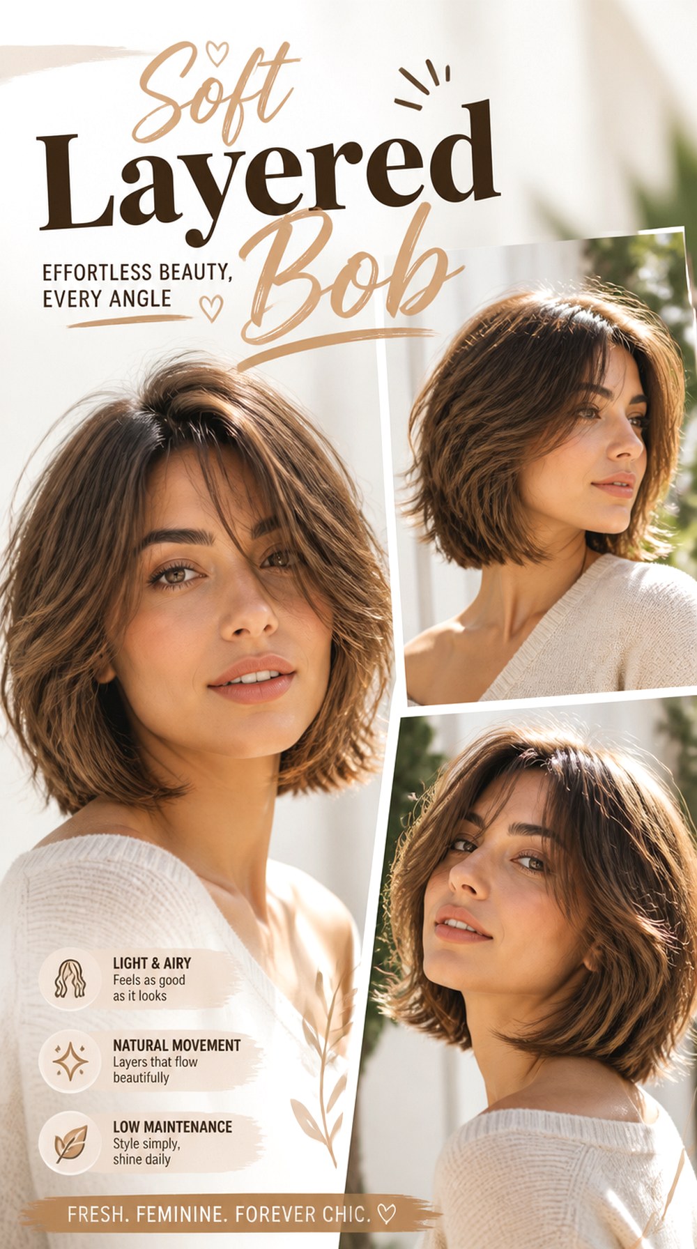Soft Layered Bob