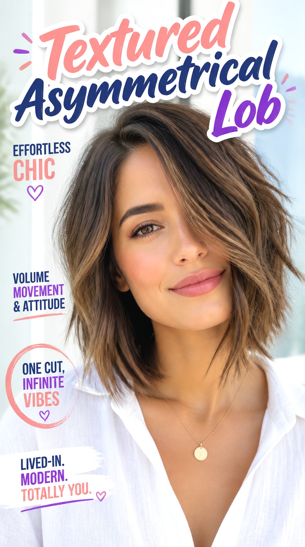 Textured Asymmetrical Lob