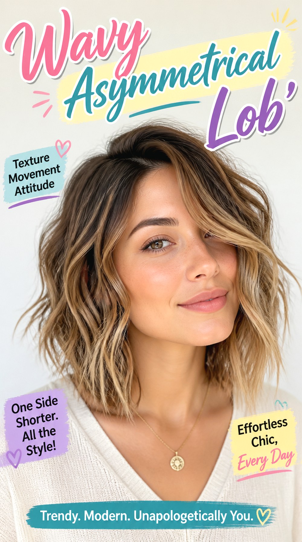 Wavy Asymmetrical Lob