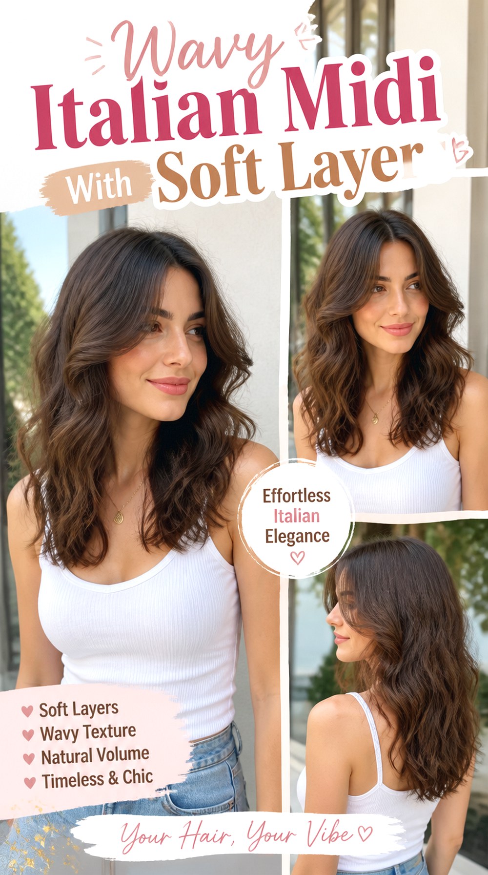 Wavy Italian Midi With Soft Layers