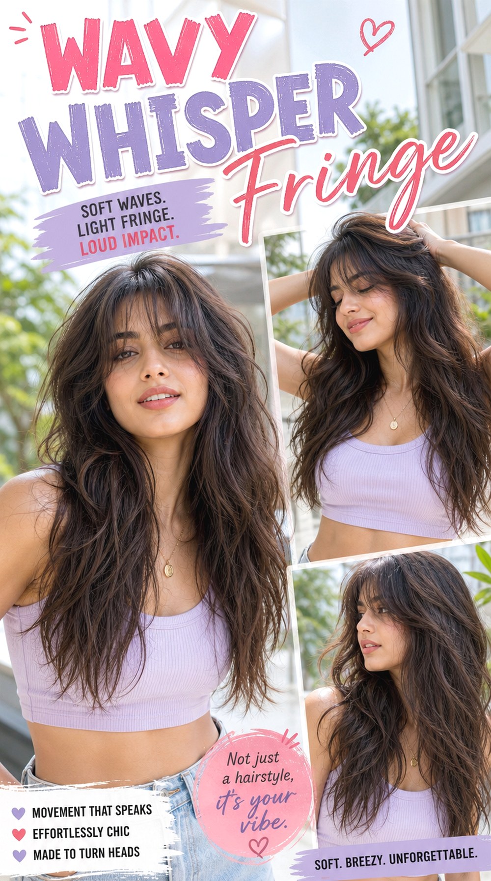 Wavy Whisper Fringe