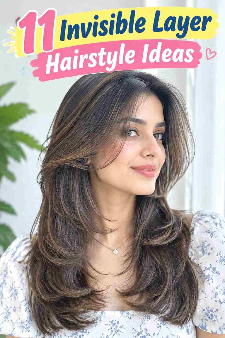 Invisible Layer Hairstyle Ideas