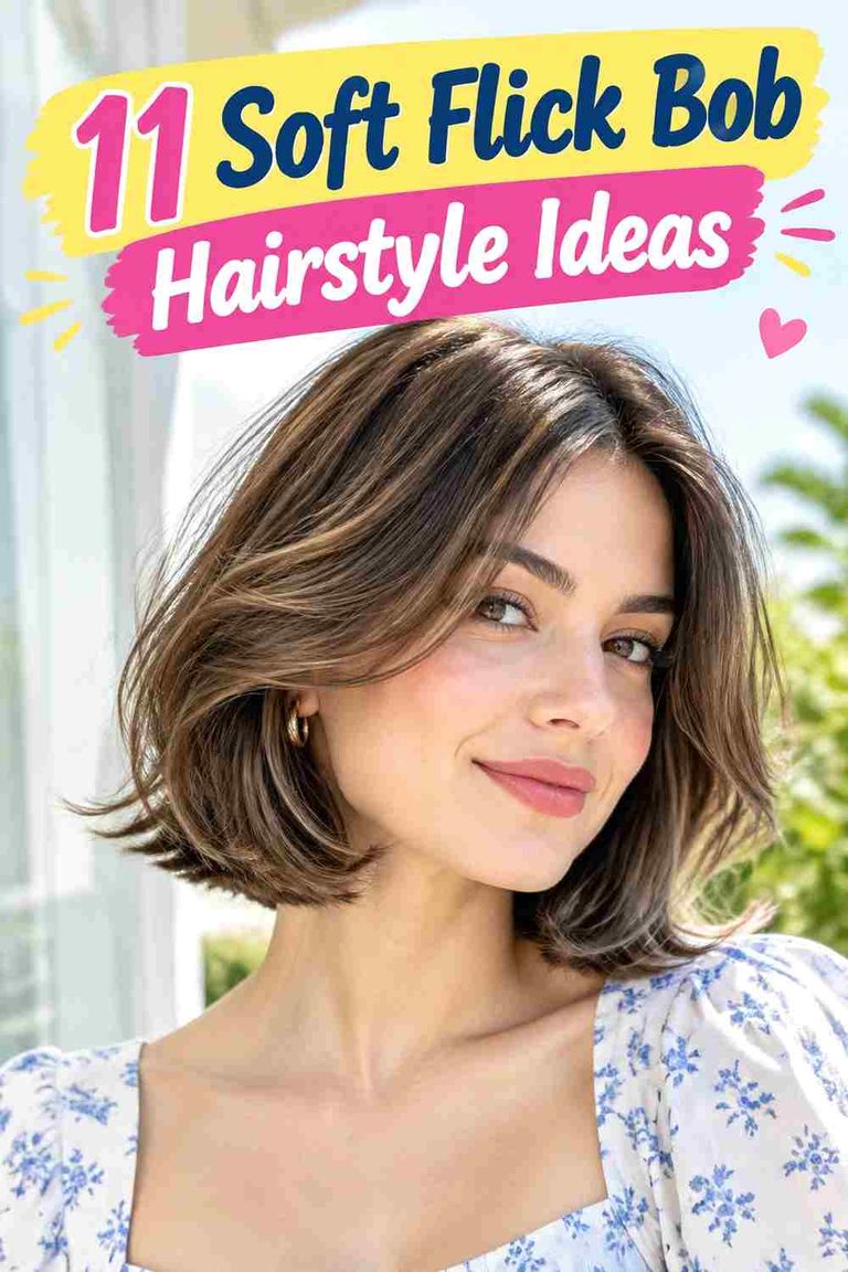 Soft Flick Bob Hairstyle Ideas