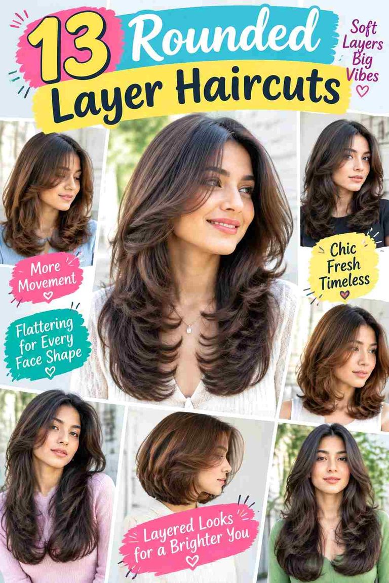 Rounded Layer Haircuts