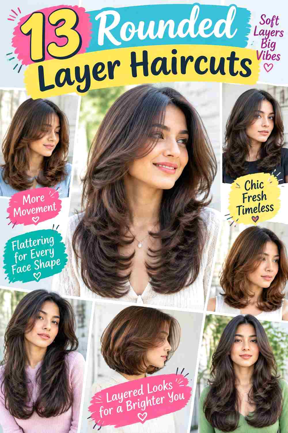 Rounded Layer Haircuts