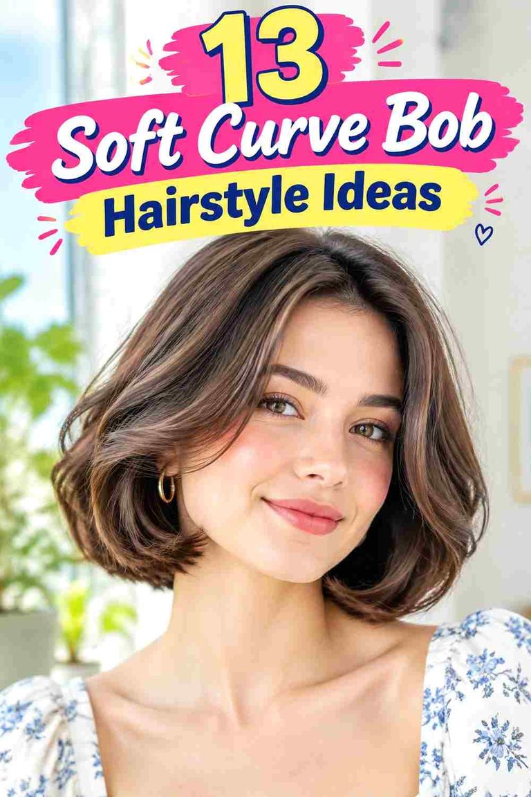 Soft Curve Bob Hairstyle Ideas