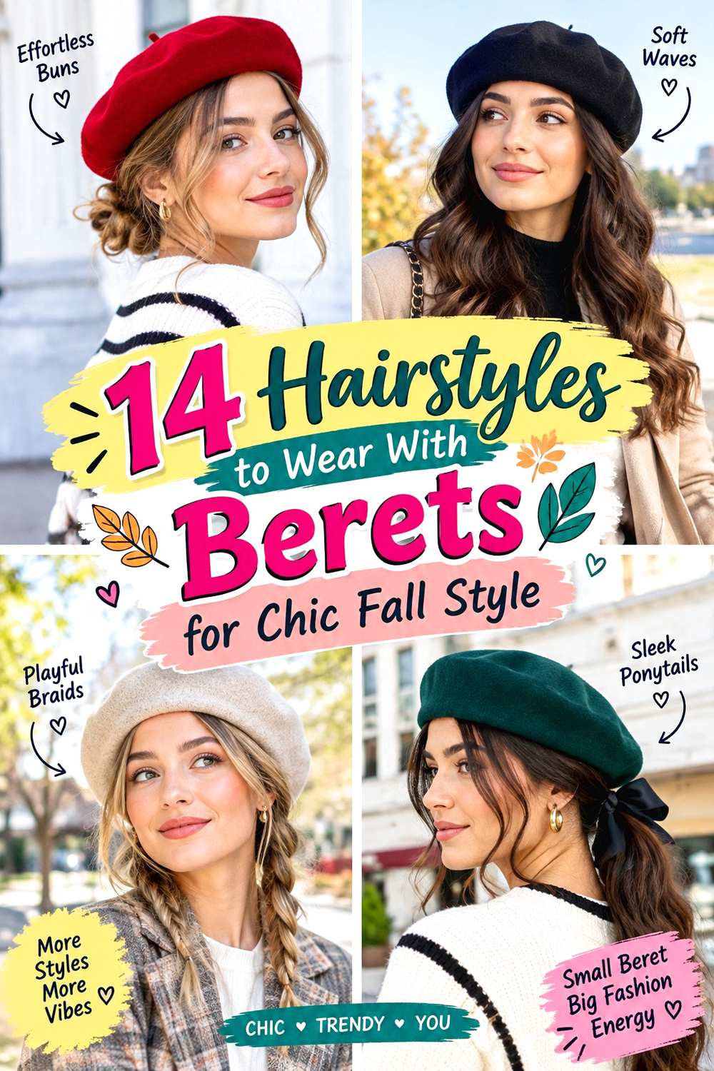 Hairstyles to Wear With Berets for Chic Fall Style