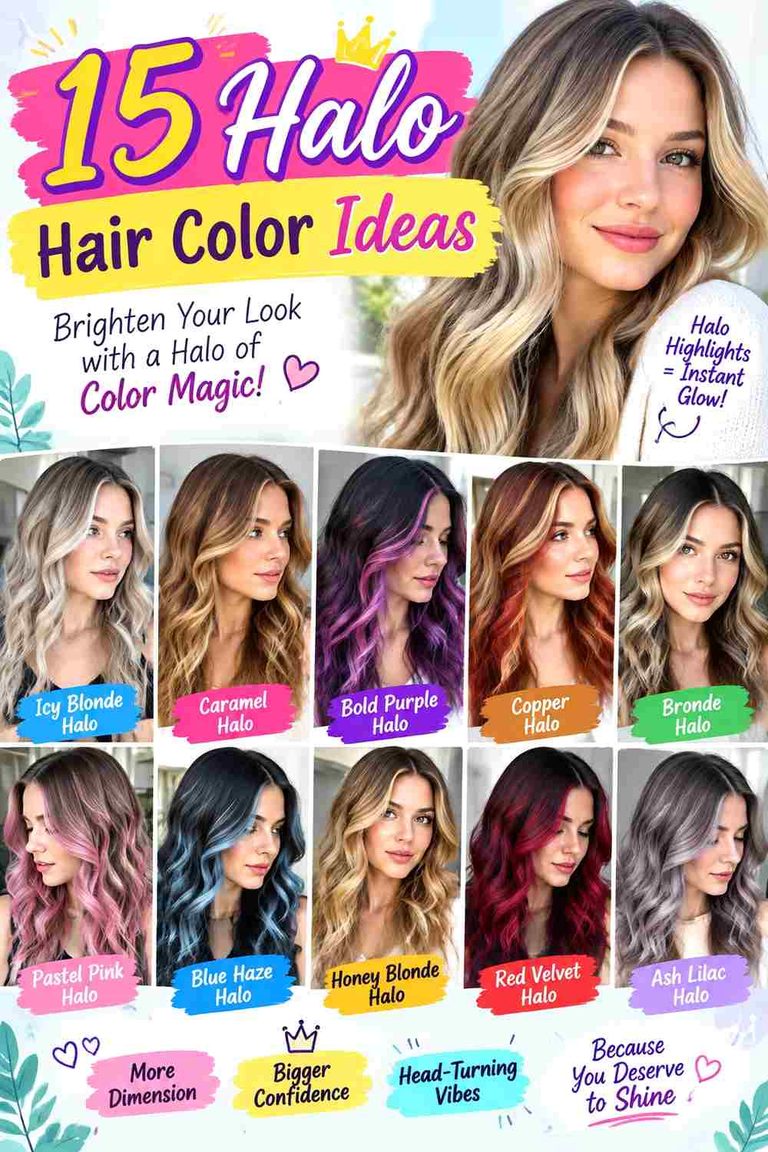 Halo Hair Color Ideas