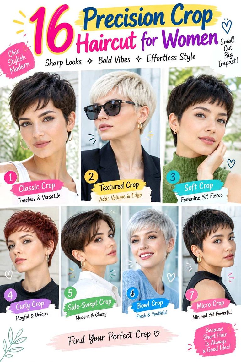 Precision Crop Haircut for Women