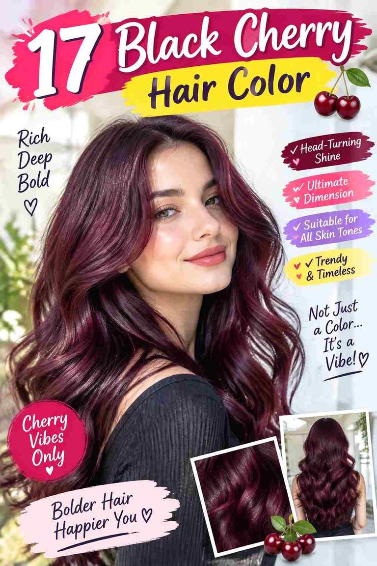 Black Cherry Hair Color