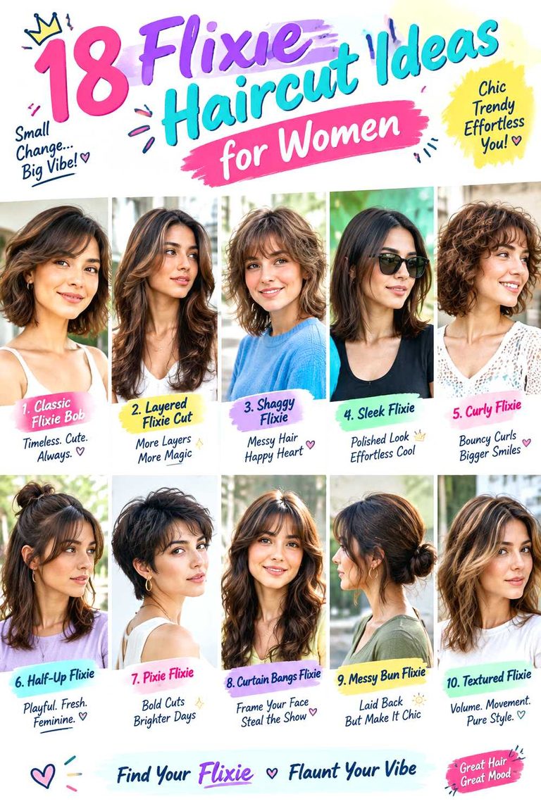 Flixie Haircut Ideas for Women