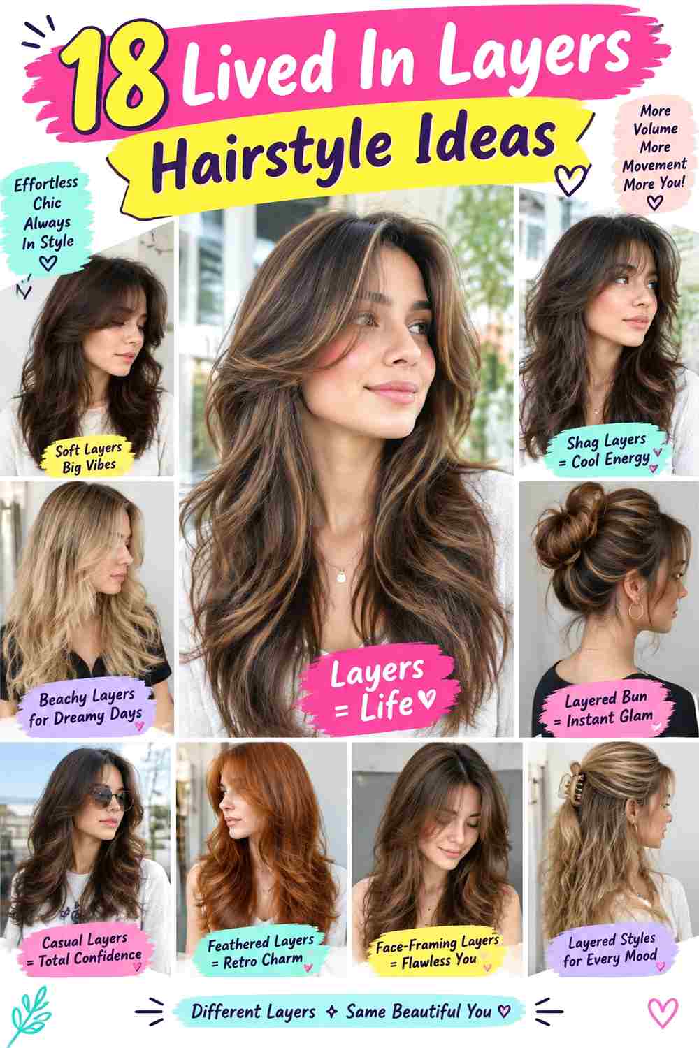 Lived In Layers Hairstyle Ideas