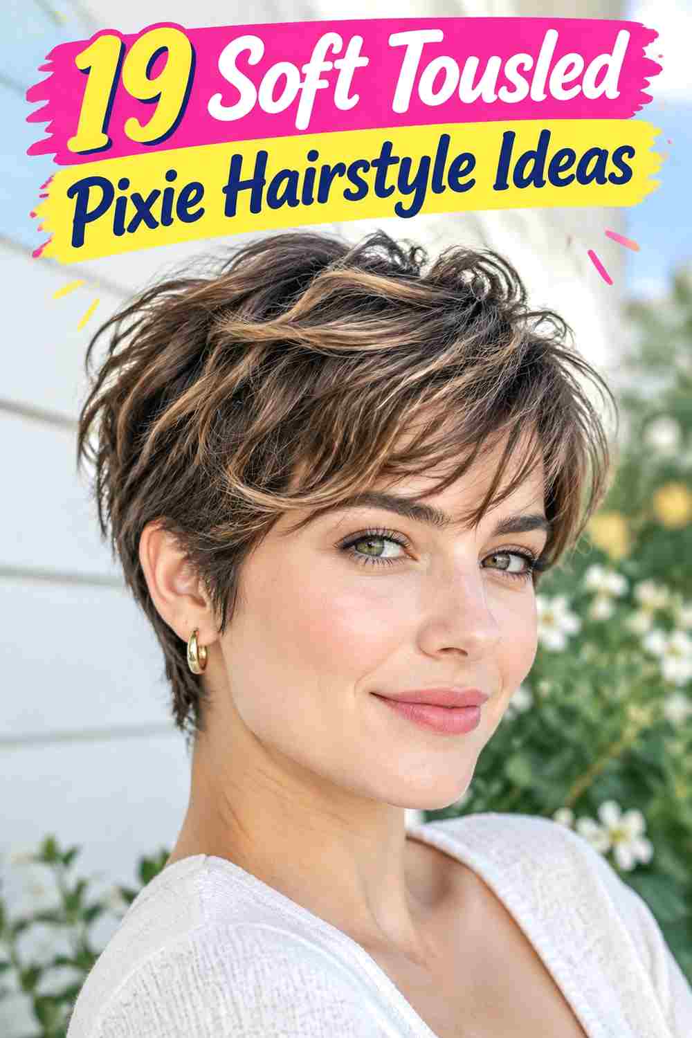 Soft Tousled Pixie Hairstyle Ideas
