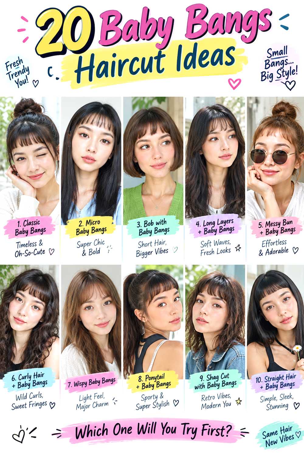 Baby Bangs Haircut Ideas