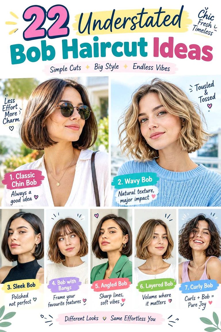 Understated Bob Haircut Ideas
