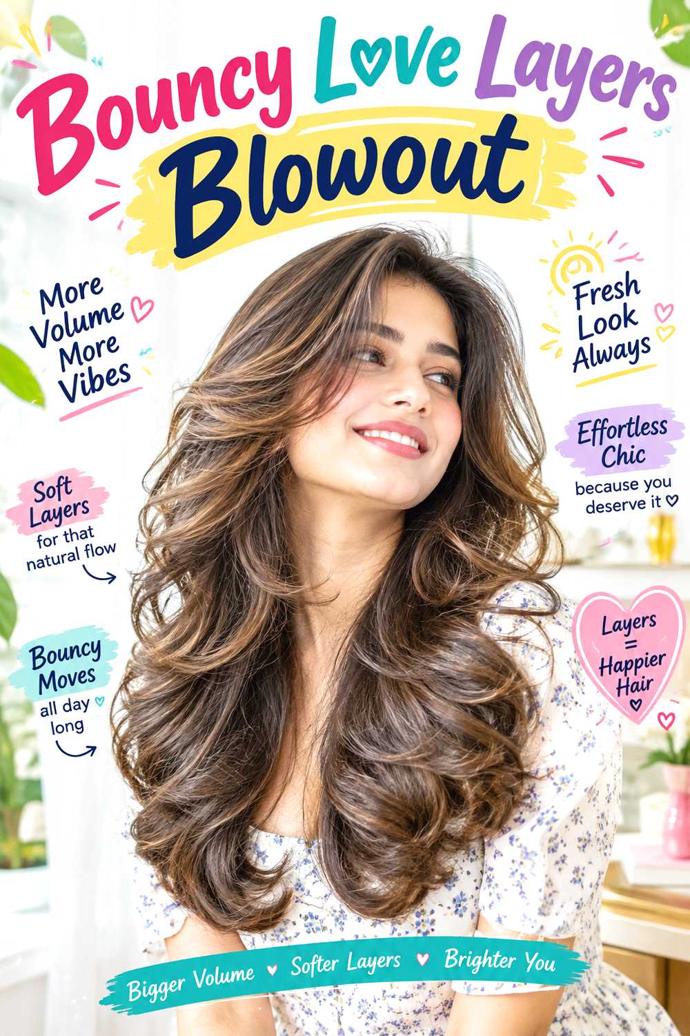 Bouncy Love Layers Blowout