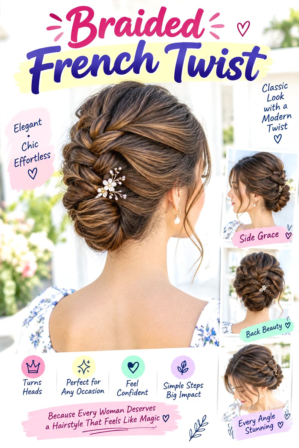 Braided French Twist